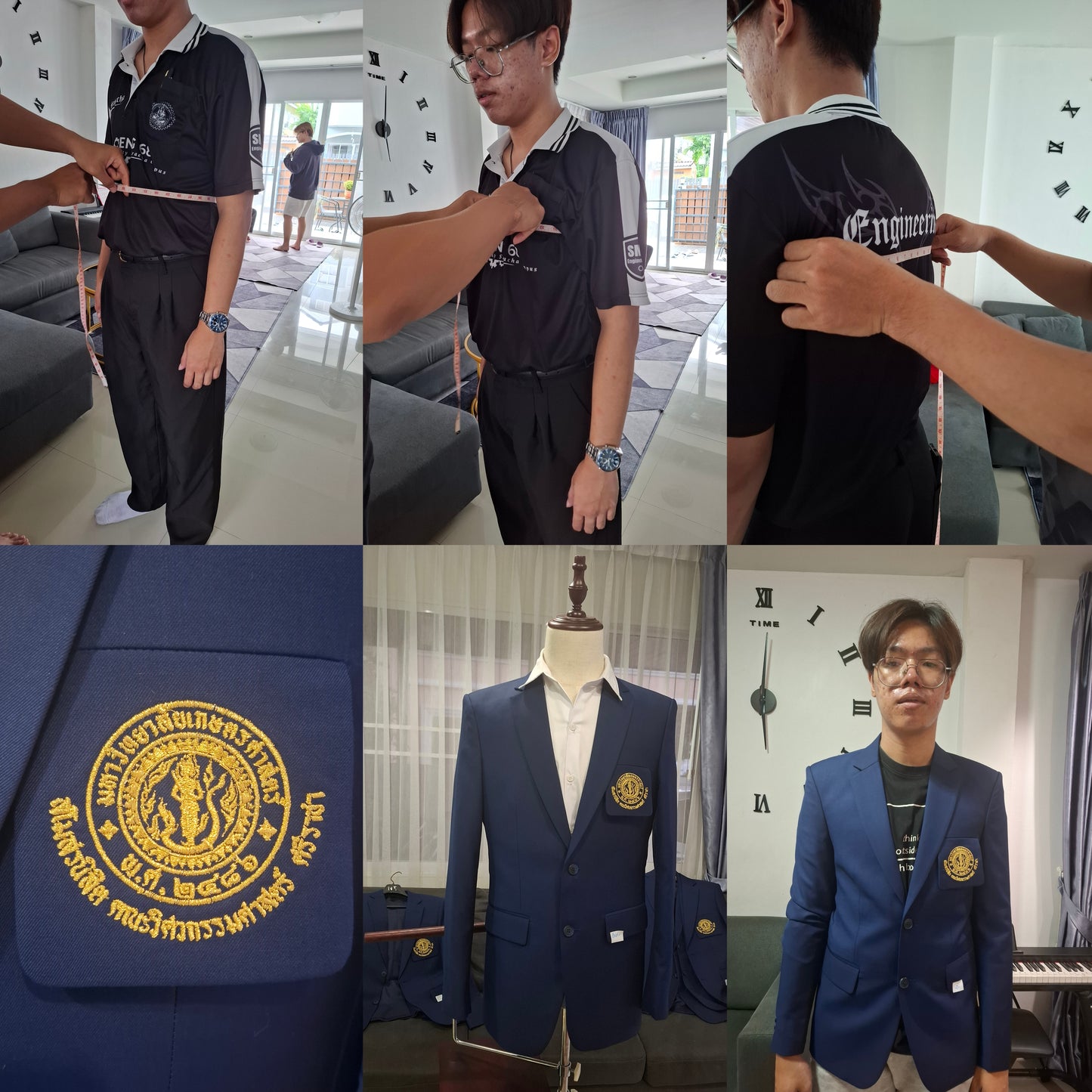 Kasetsart University Engineering Faculty – Custom Tailored Suits