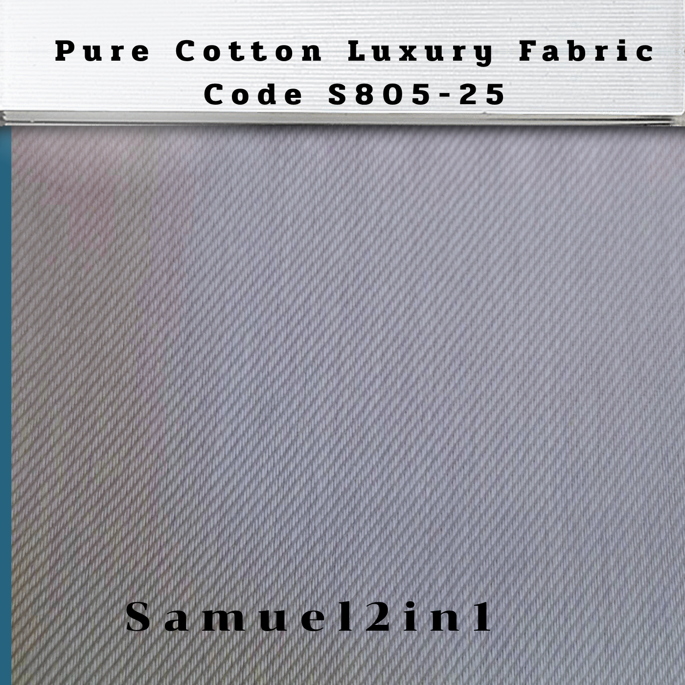 Pure Cotton Luxury Fabric – Code S805-25