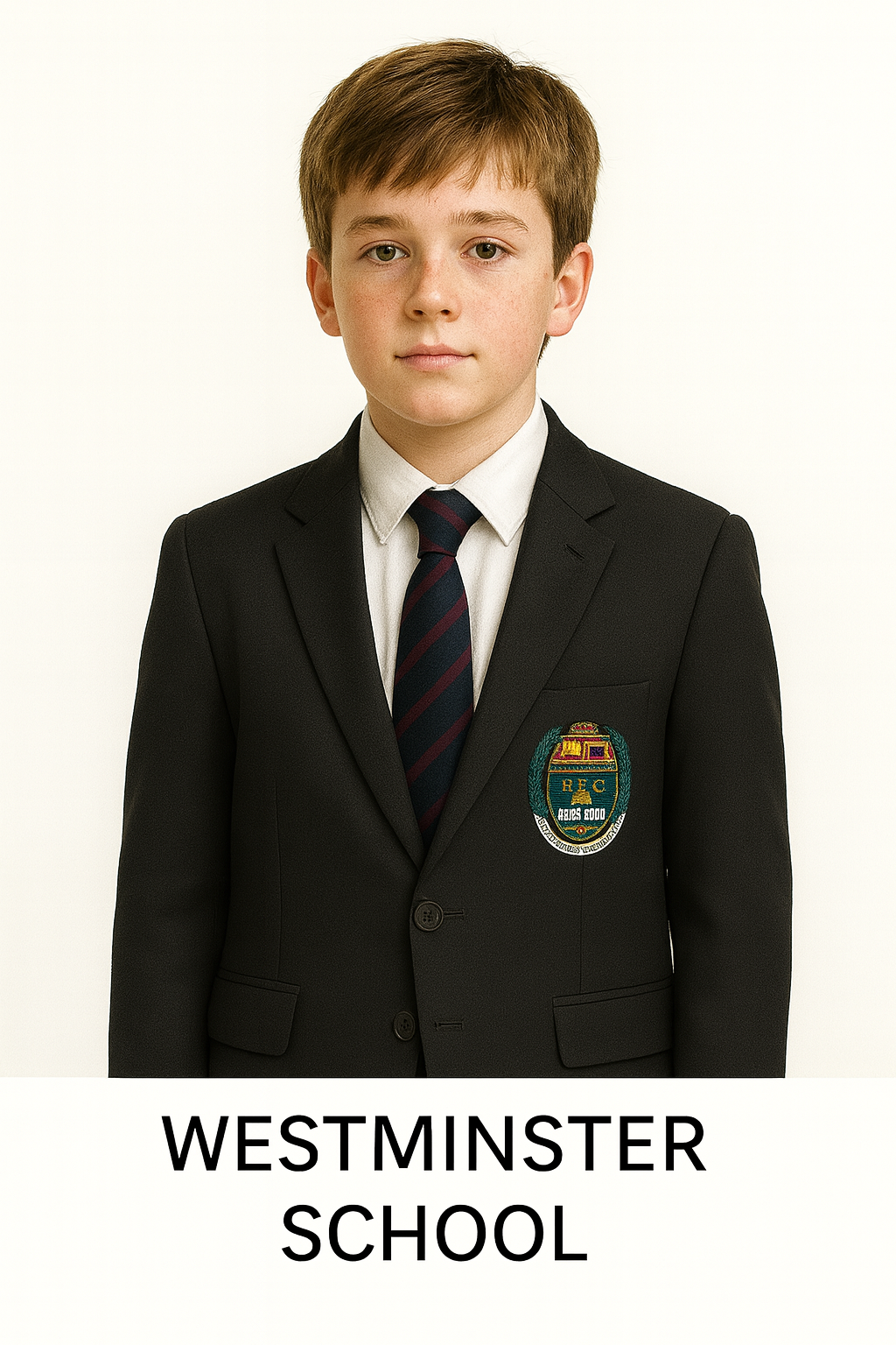 Westminster School Blazer with Embroidered Crest – Made to Order