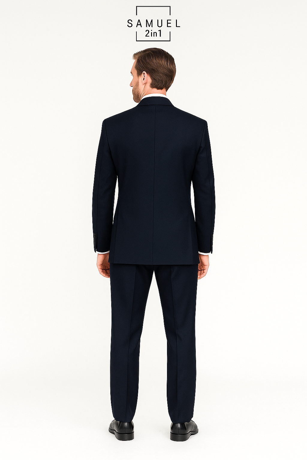 Men’s Modern Double-Breasted Suit | Samuel2in1 – Mod Suit Style