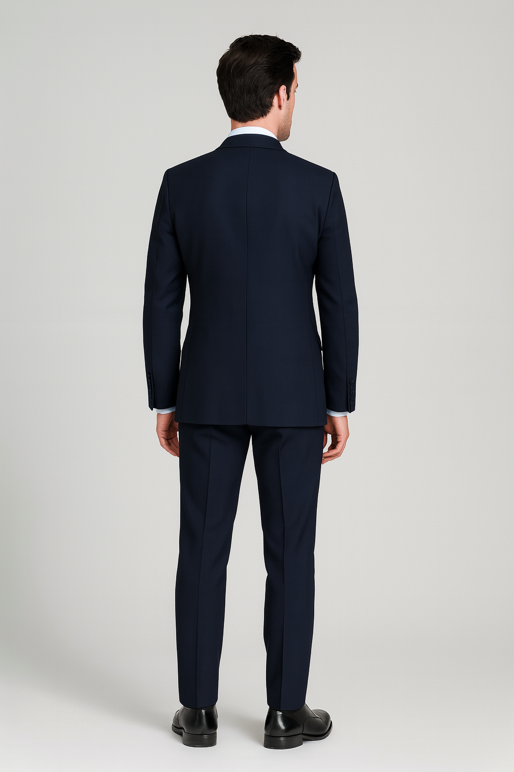 Samuel2in1 Men’s Navy Blue Suit – Classic Slim Fit 2-Piece Business & Formal Wear