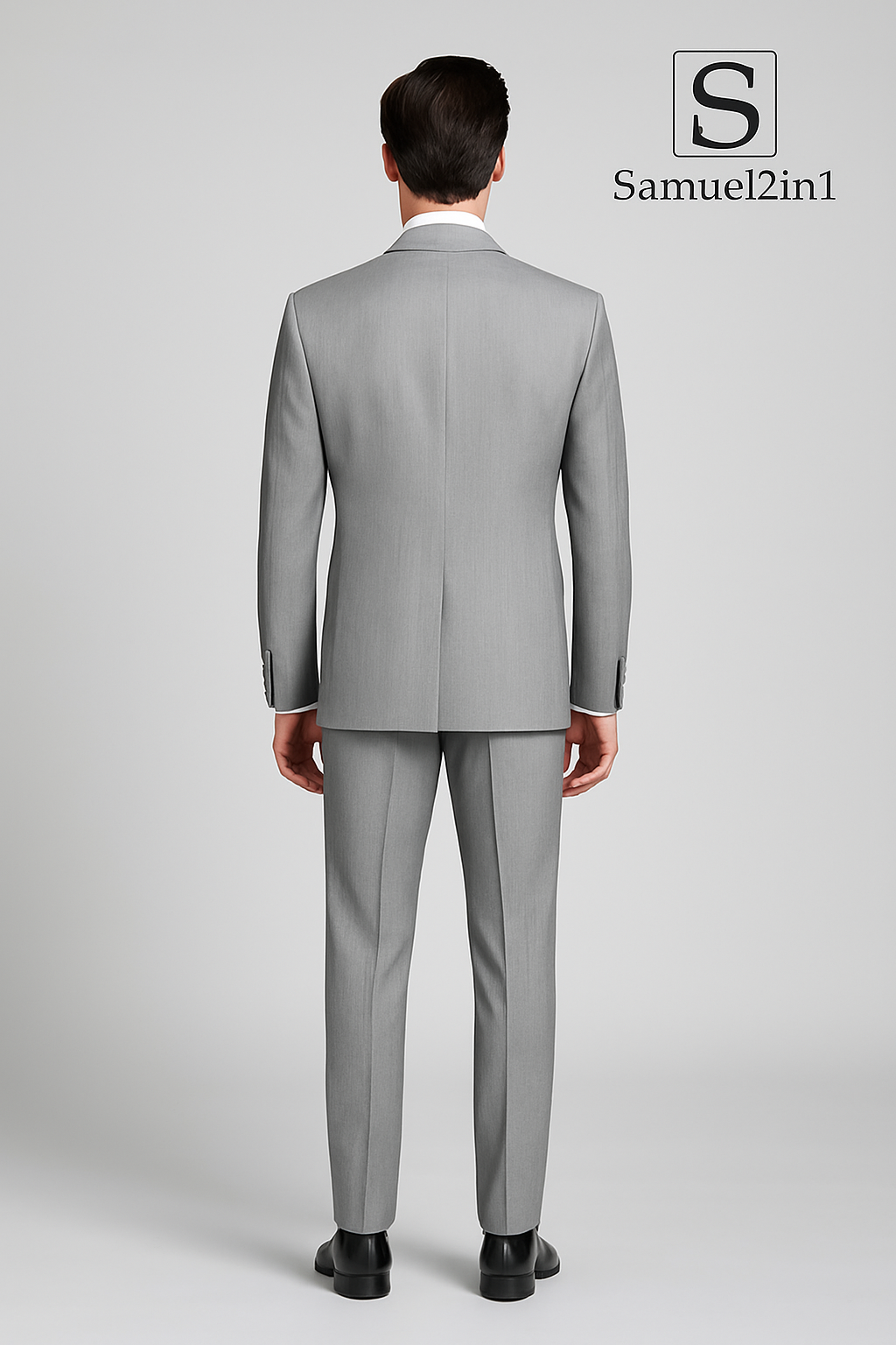 Men’s Grey Suit – Mod Suit | Samuel2in1