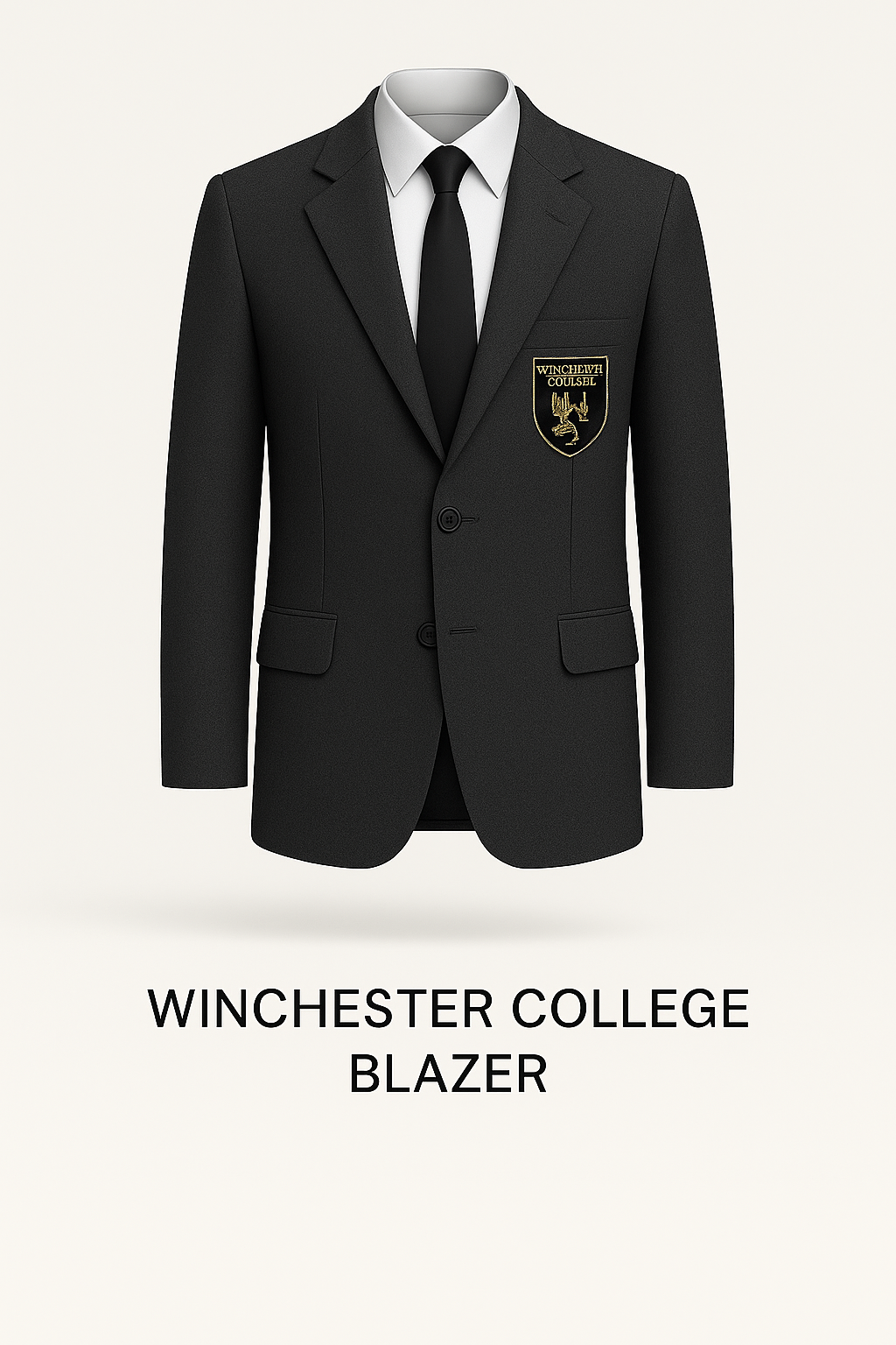 Winchester College Blazer with Embroidered Crest – Made to Order