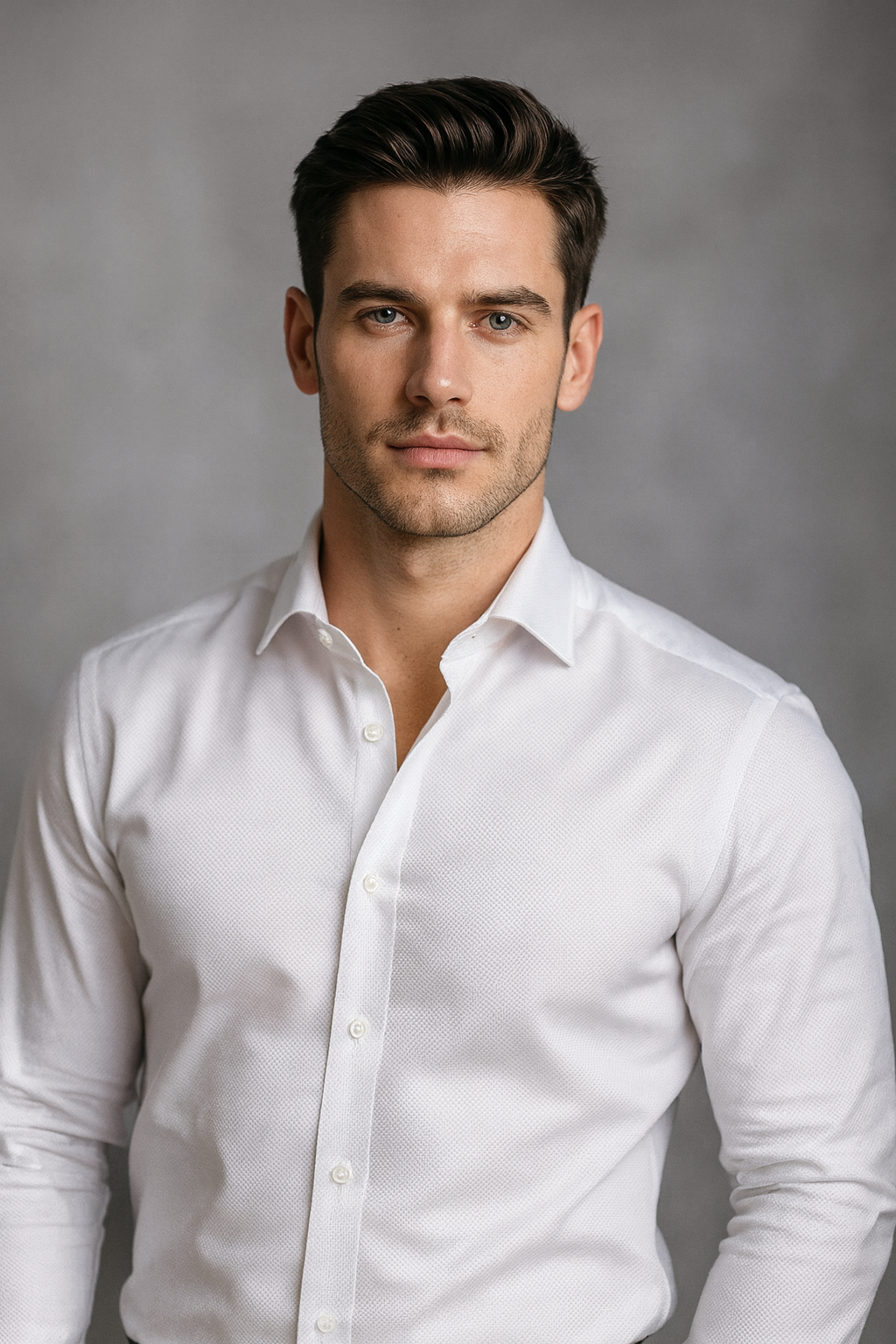 Pure Cotton Luxury Fabric – Code S805-2 (White Shirting)
