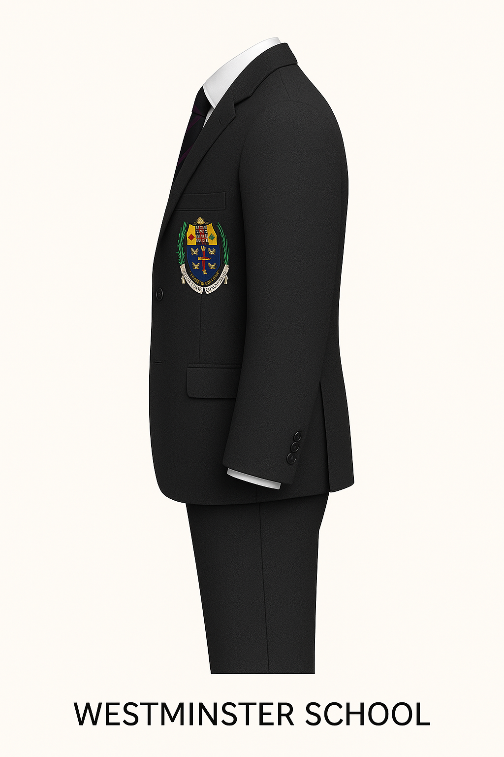 Westminster School Blazer with Embroidered Crest – Made to Order