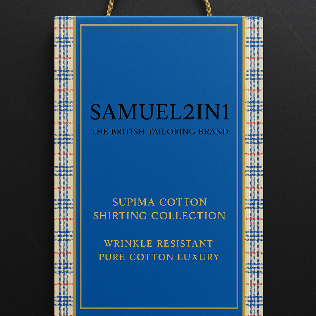 Pure Cotton Luxury Fabric – Code S805-61 | Samuel2in1