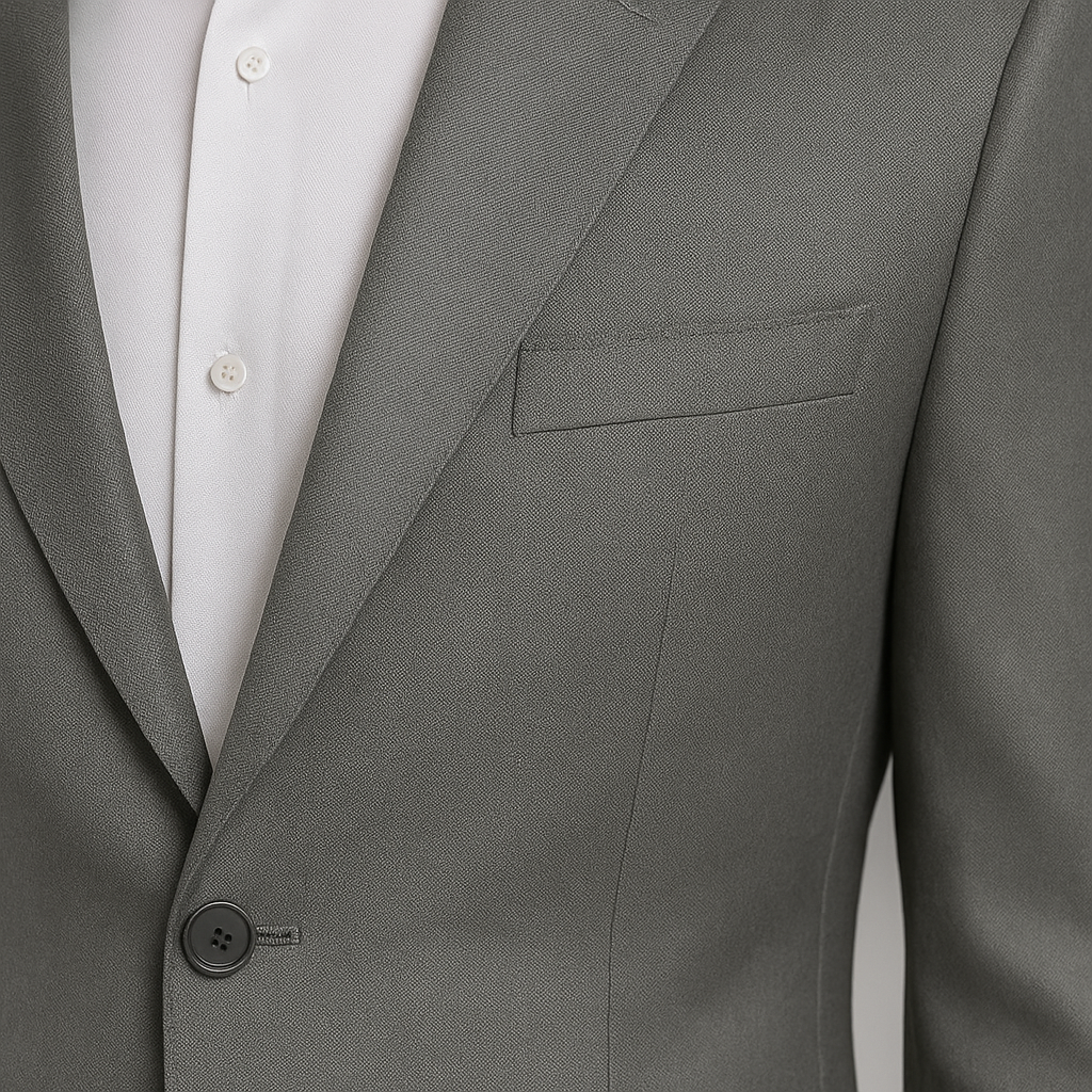 Men’s Grey Two-Piece Business Suit | Samuel2in1
