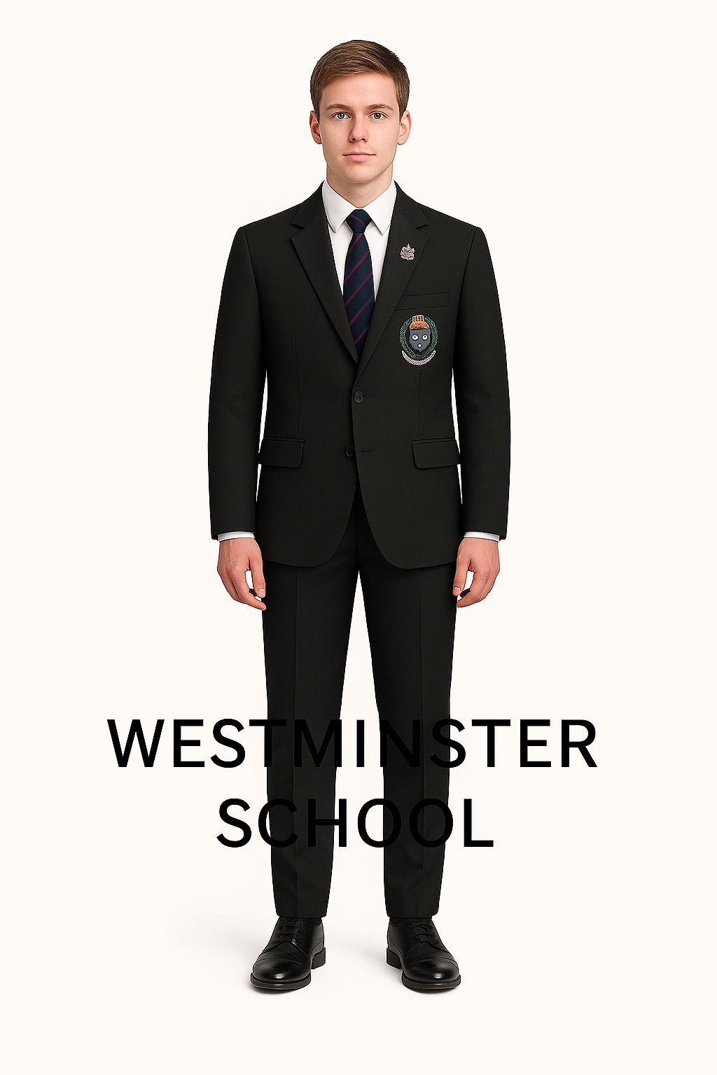 Westminster School Blazer with Embroidered Crest – Made to Order