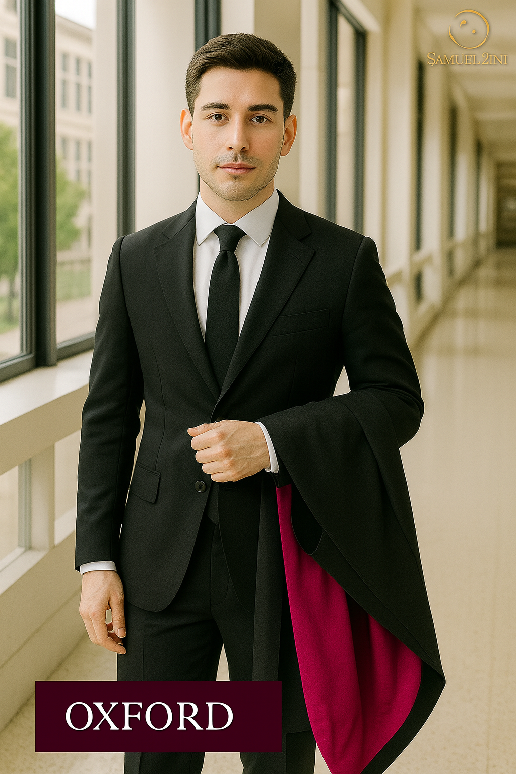 Oxford University – Black Sub-Fusc Graduation Suit