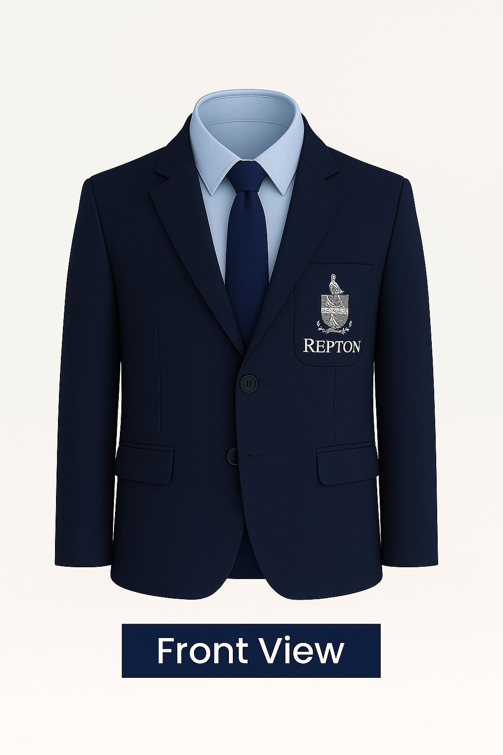 Repton School Navy Blazer – Made to Order