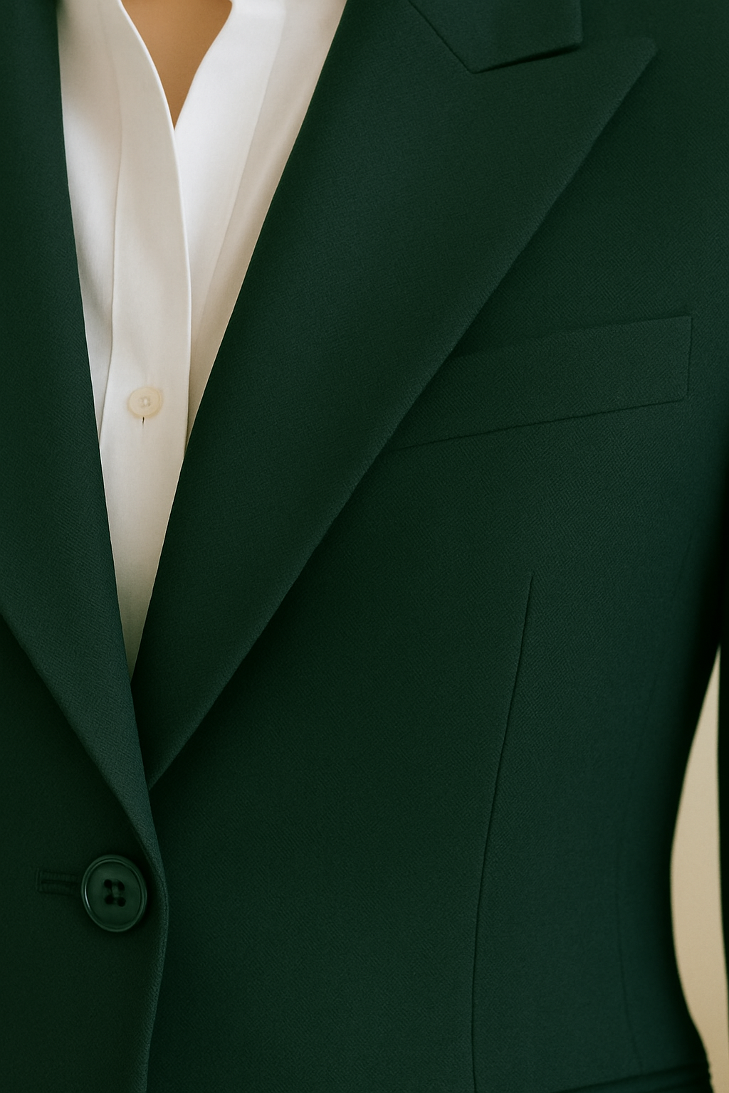 Dark Green Women’s Two-Piece Suit – Tailored Blazer & Trousers | Samuel2in1