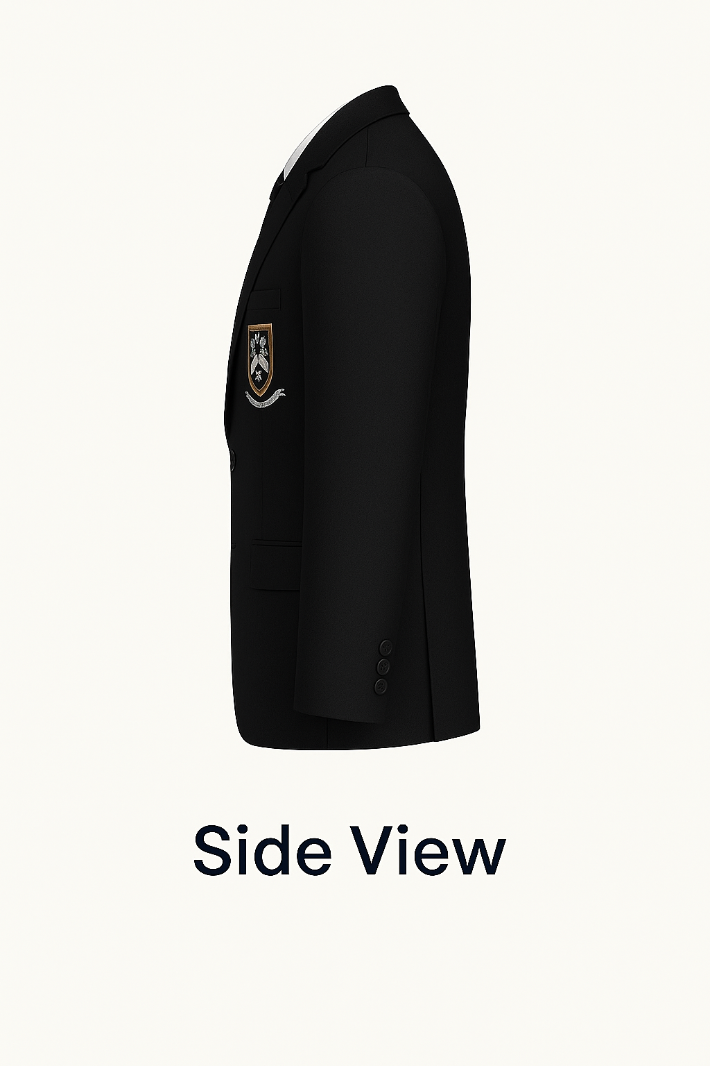 City of London Blazer with Embroidered Crest – Made to Order