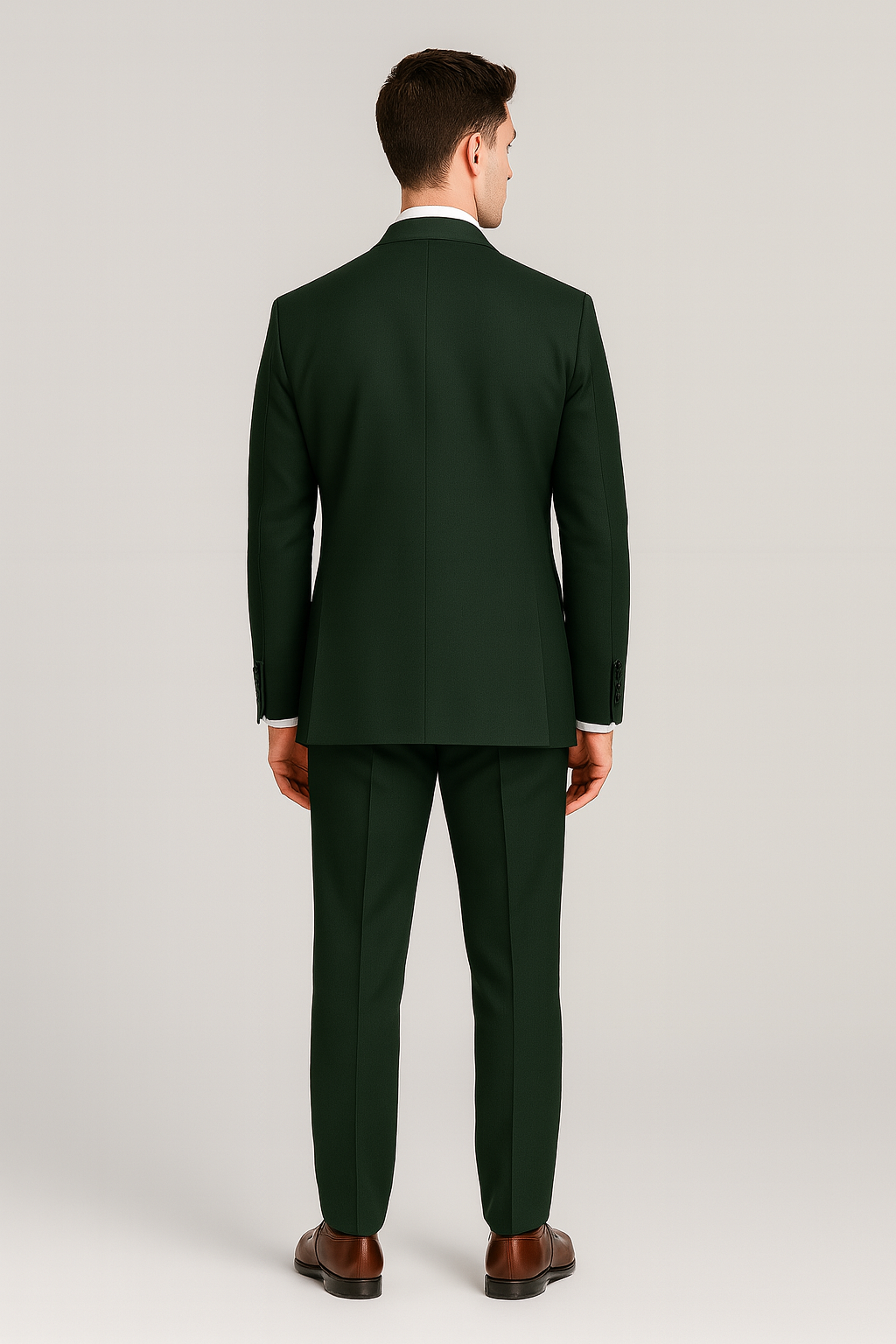 Samuel2in1 Green Suit – Classic Dark Green 3-Piece Suit for Men | Formal & Wedding Wear