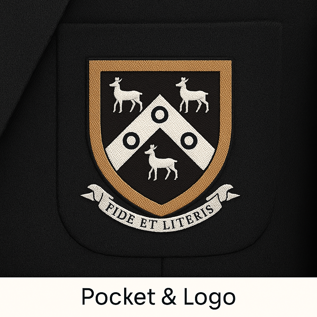 St. Paul’s School (London) Blazer with Embroidered Crest – Made to Order