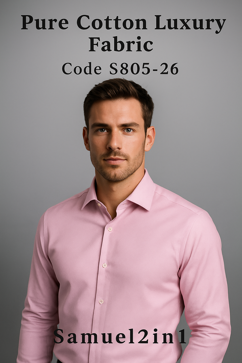 Pure Cotton Luxury Fabric – Code S805-26