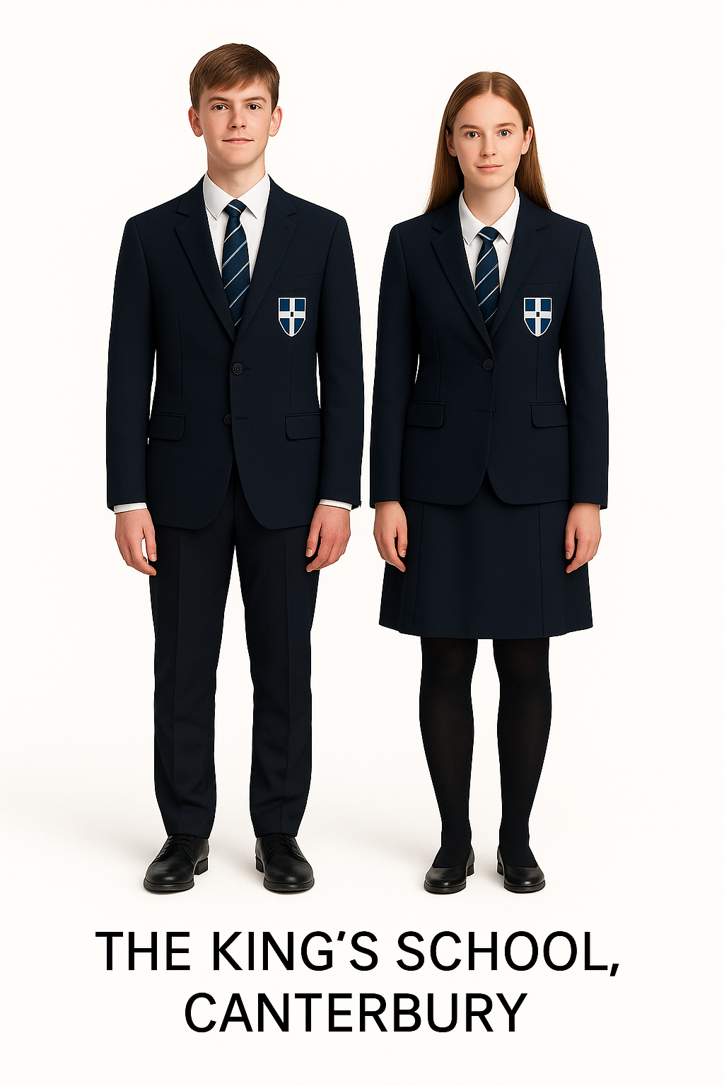 The King’s School Canterbury Blazer with Embroidered Crest – Made to Order
