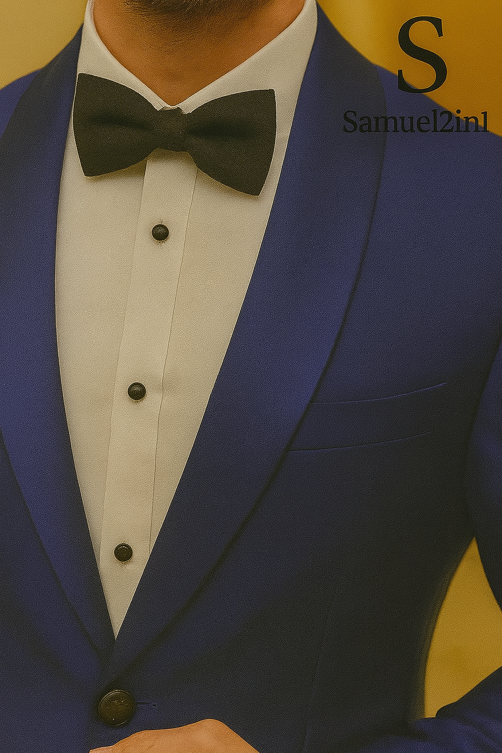 Samuel2in1 Royal Blue Tuxedo – Made to Order Luxury Men’s Suit