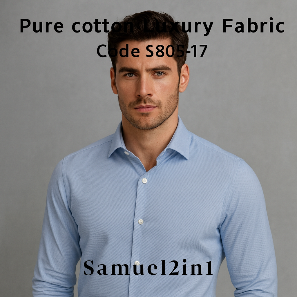 Pure Cotton Luxury Fabric - Code S805-17