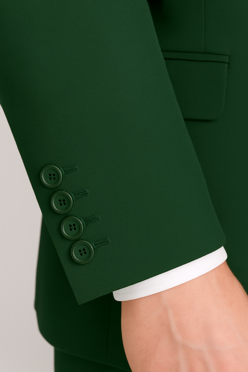 Samuel2in1 Green Suit – Classic Dark Green 3-Piece Suit for Men | Formal & Wedding Wear