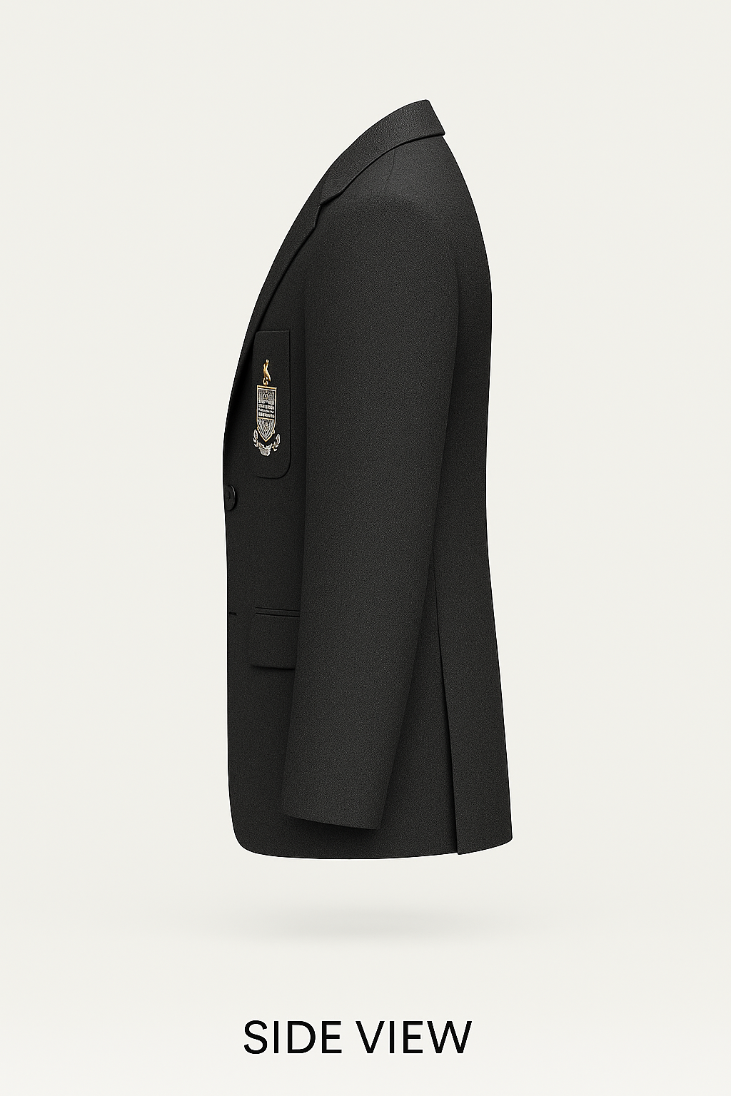 Eton College Blazer with Embroidered Crest – Made to Order