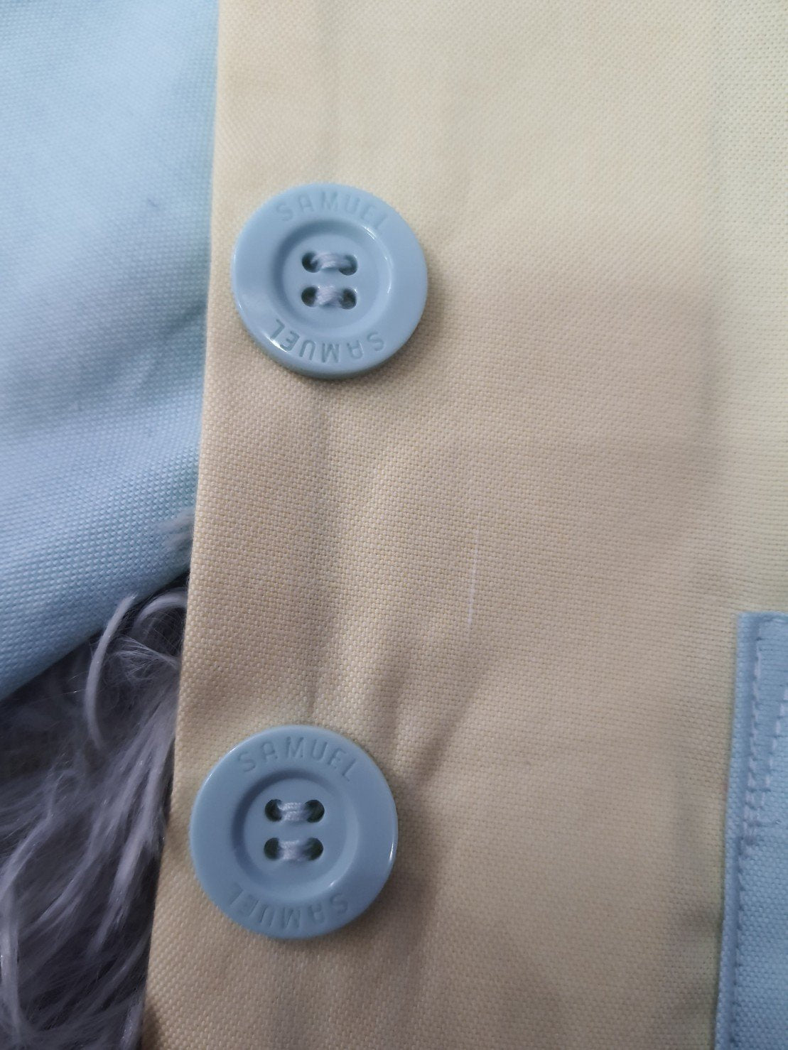 Kids Reversible Pastel Suit – Two Styles in One (Blue & Yellow)