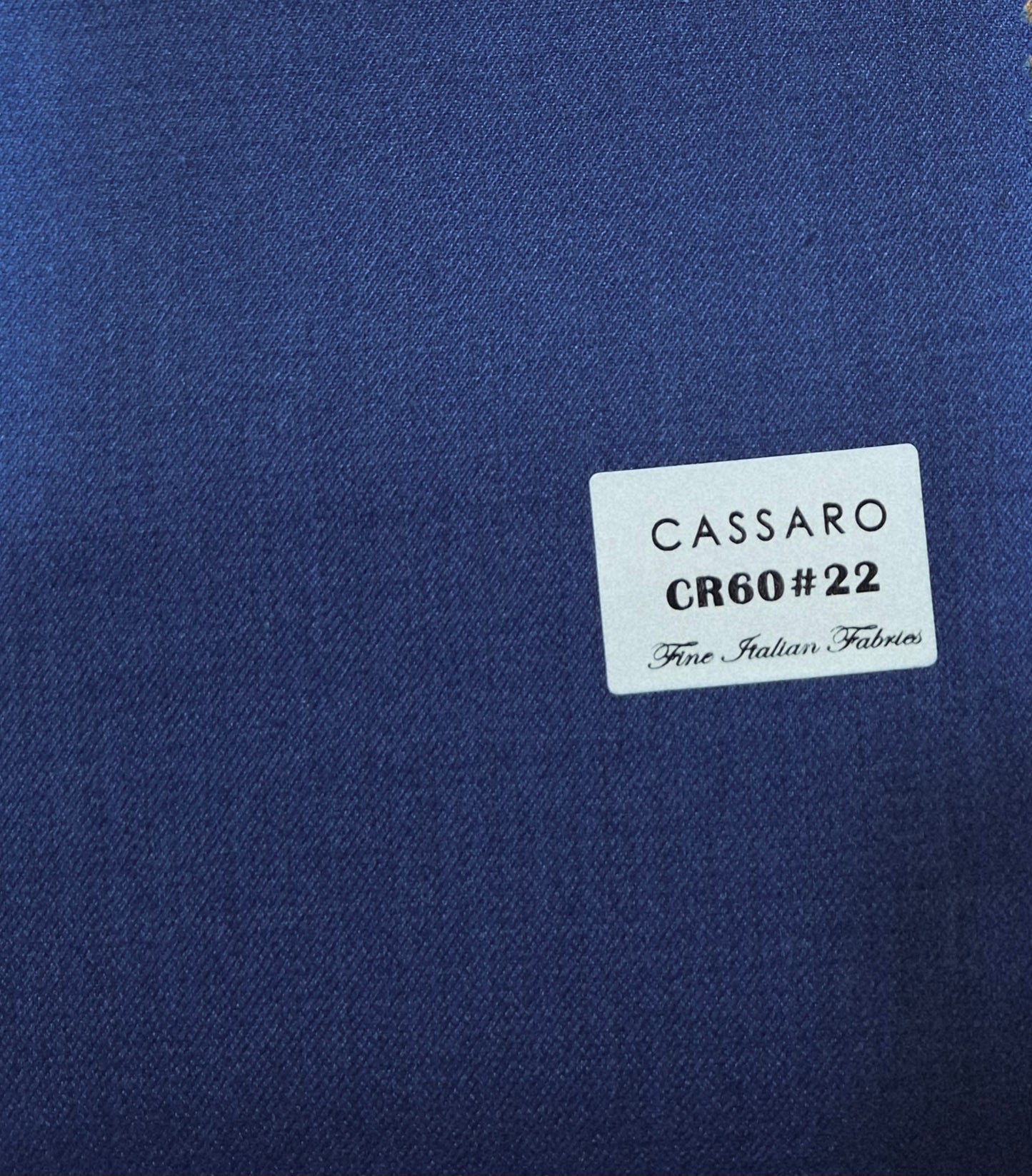 VIBRANT SAPPHIRE – CR60#22 Cassaro Fine Italian Fabric