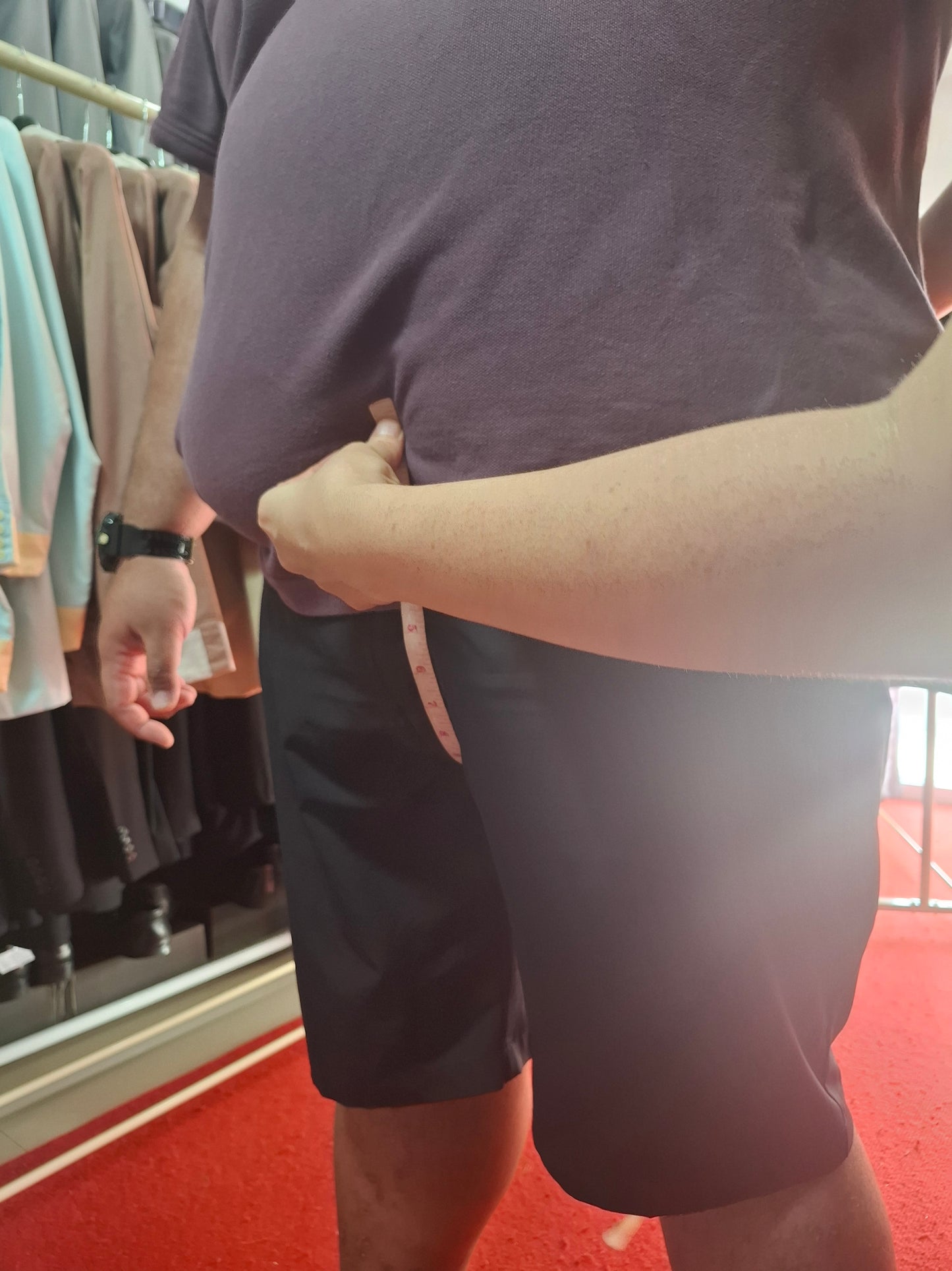 Custom Suit Fitting – Plus Size Client Thailand