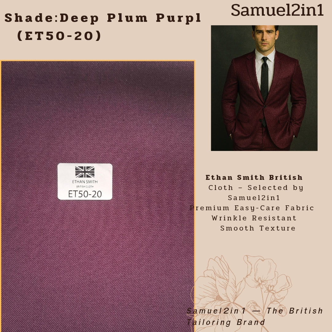 Shade: Deep Plum Purple (ET50-20)