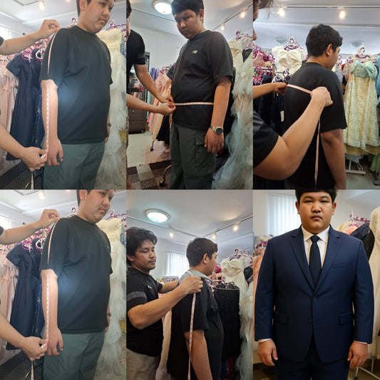 Customer – Navy Blue Suit for Wedding (Bridal Family) | Samuel2in1