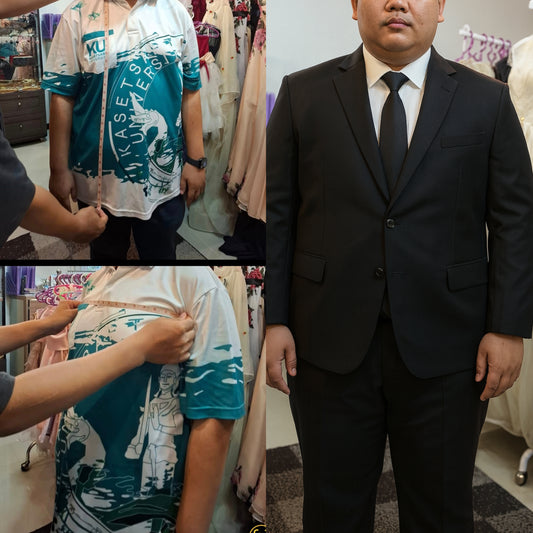 Customer – Black Suit for Kasetsart University Student (Event Attire) | Samuel2in1