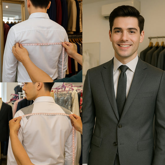 Our Customer – Grey Business Suit | Samuel2in1