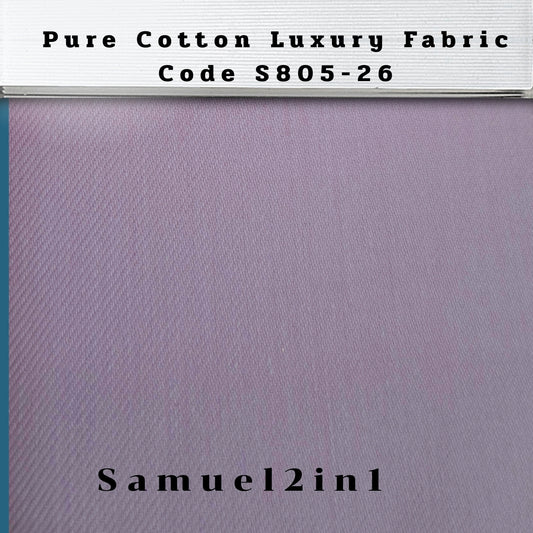 Pure Cotton Luxury Fabric – Code S805-26