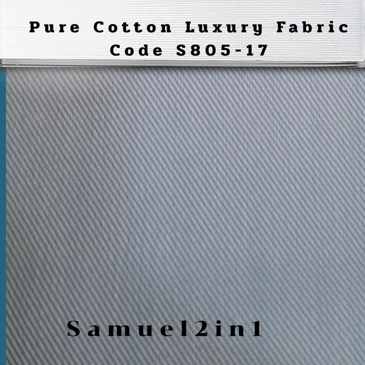 Pure Cotton Luxury Fabric - Code S805-17