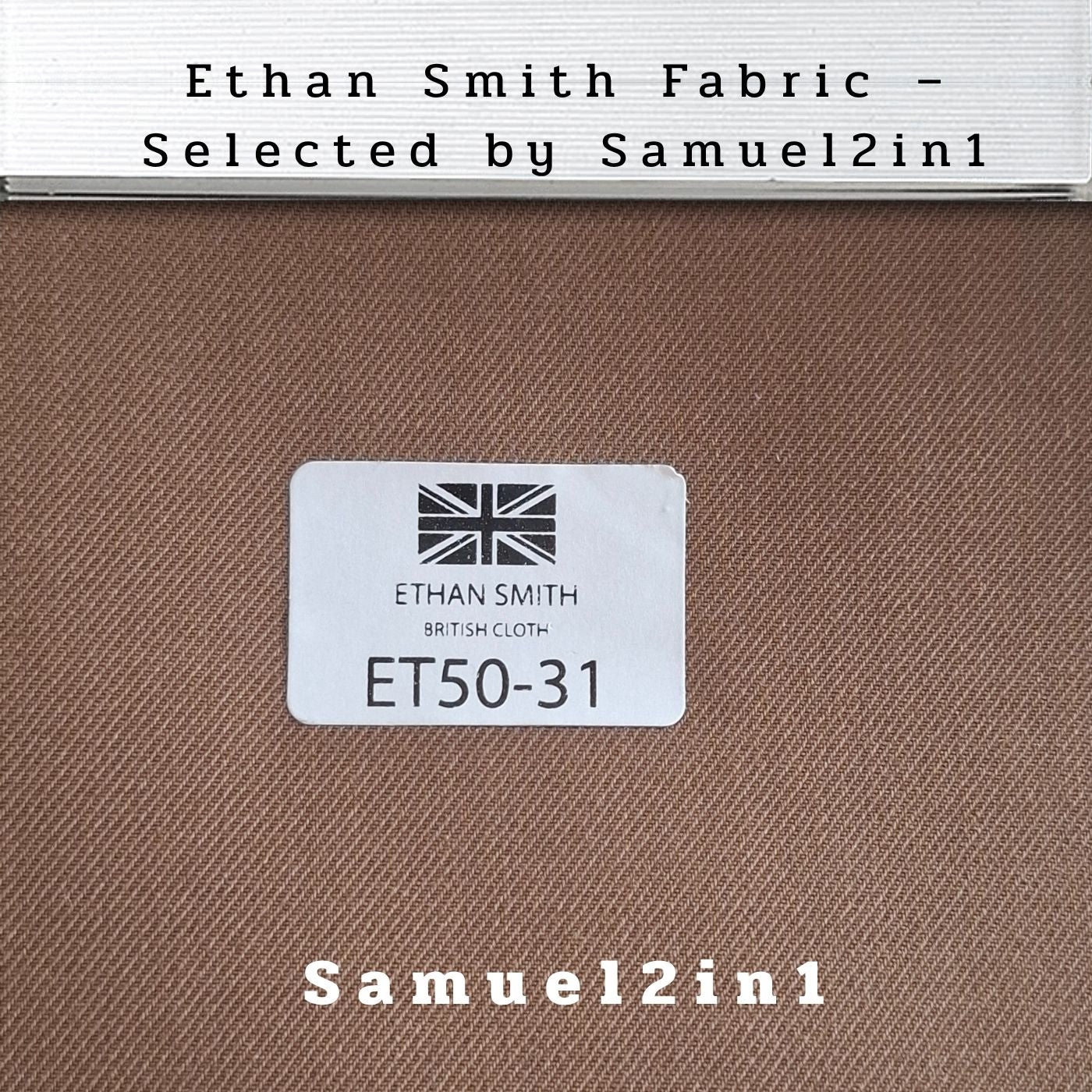 Mocha Brown Suit Fabric (ET50-31)