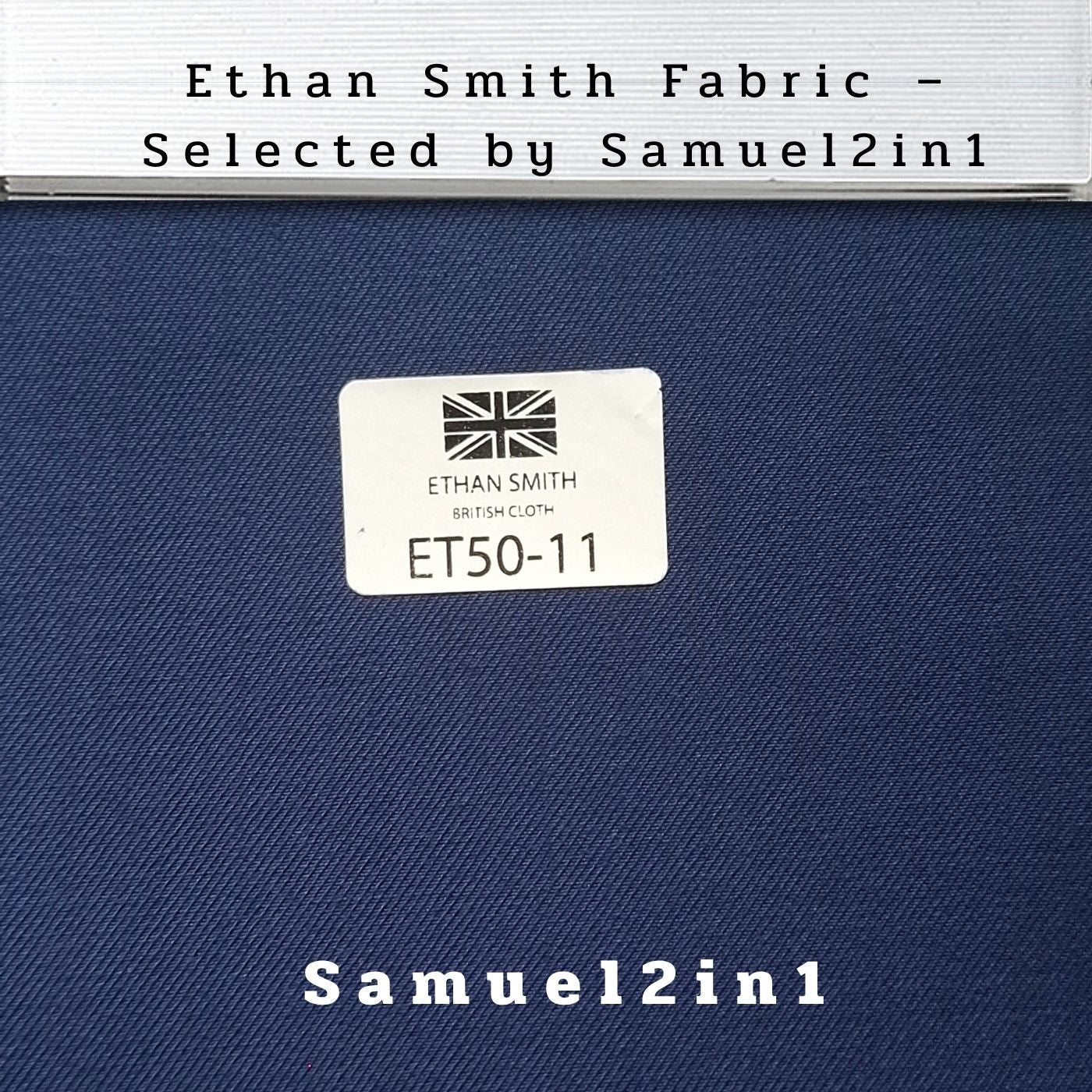 Ethan Smith British Fabric – Navy Blue (ET50-11)