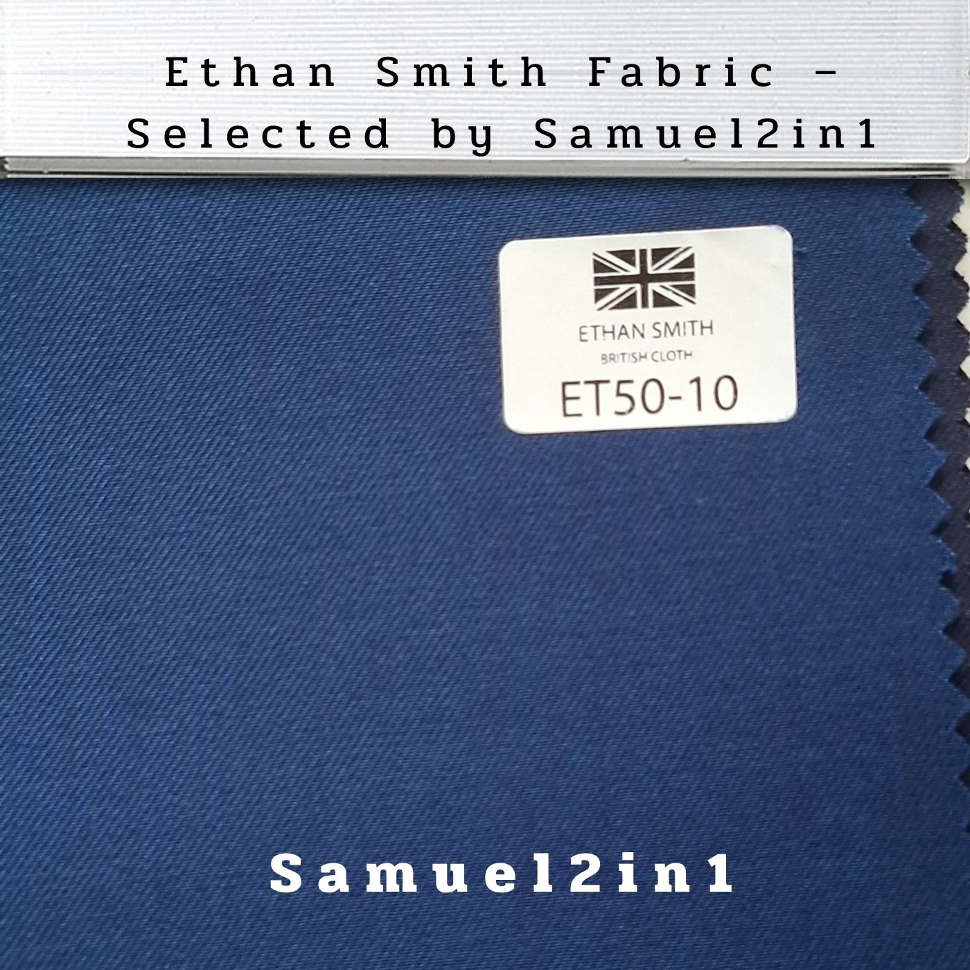 Ethan Smith British Fabric – Navy Blue (ET50-10)