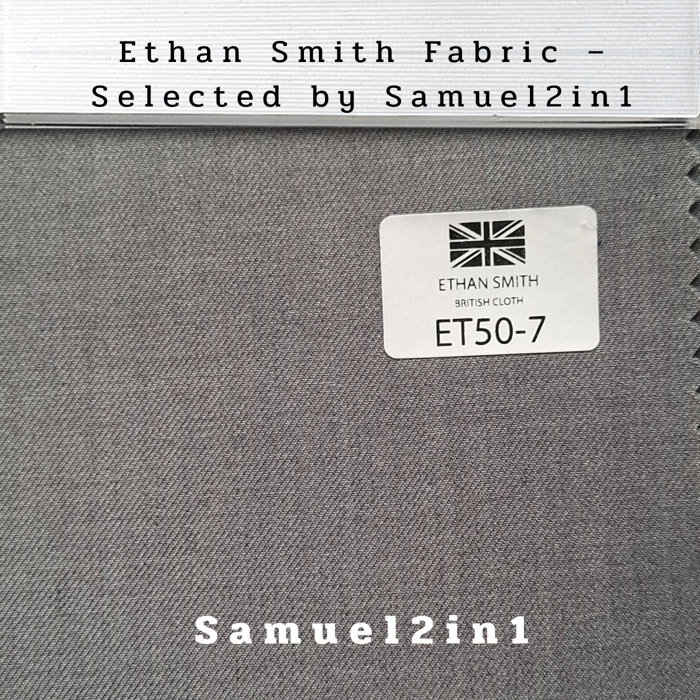 Ethan Smith British Fabric – Silver Mist (ET50-7)