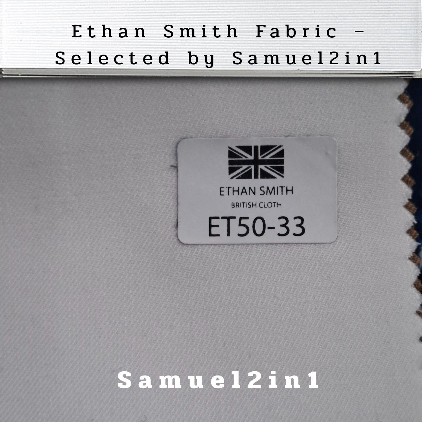 Off-White Suit Fabric (ET50-33) - Samuel2in1