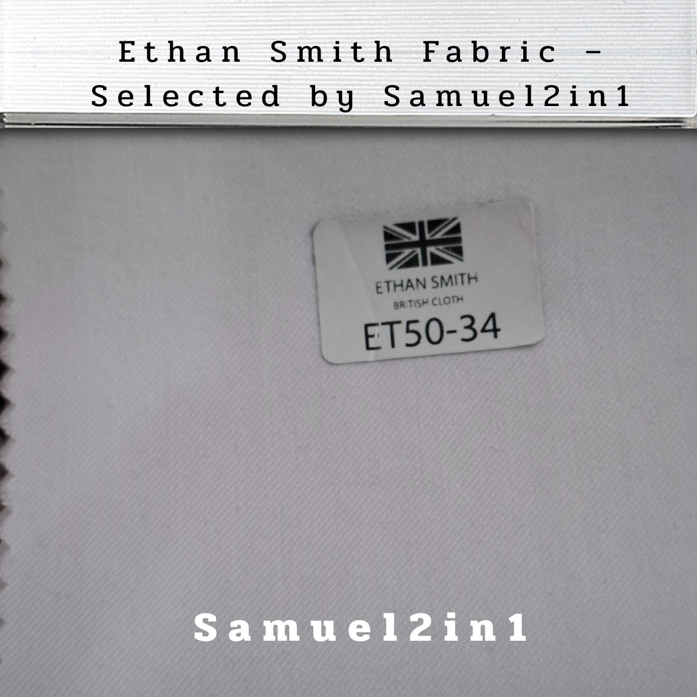 Ethan Smith British Cloth – White (ET50-34) | Selected by Samuel2in1