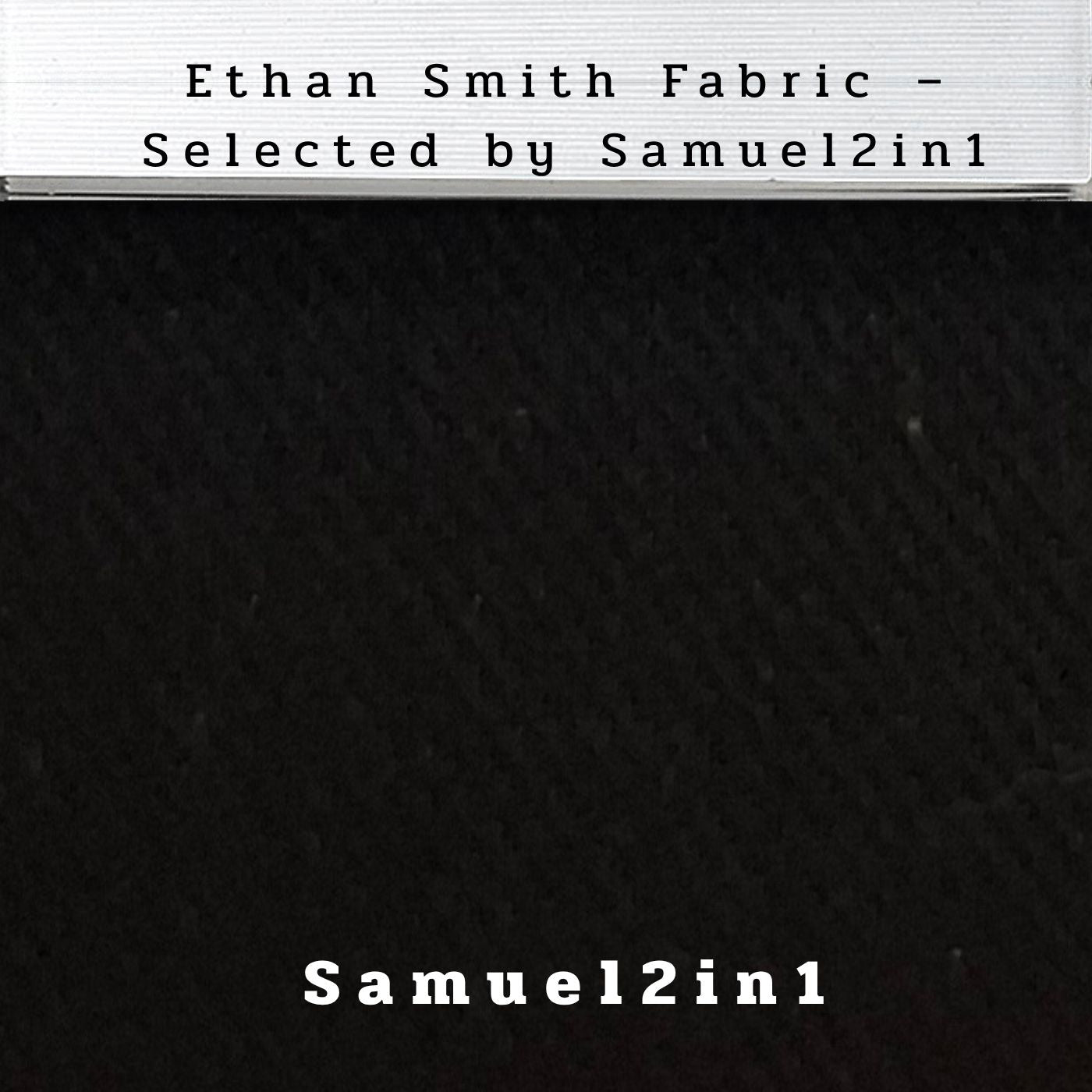 Pure Cotton Luxury Fabric – Code S805-23 (Black)