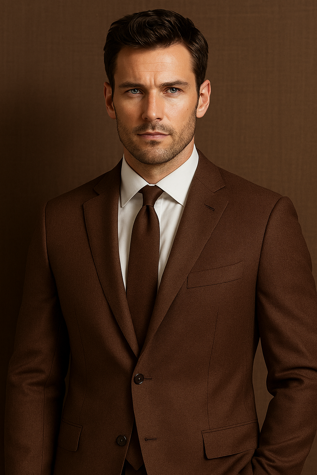 MOCHA BROWN – CR60#5 Cassaro Fine Italian Fabric