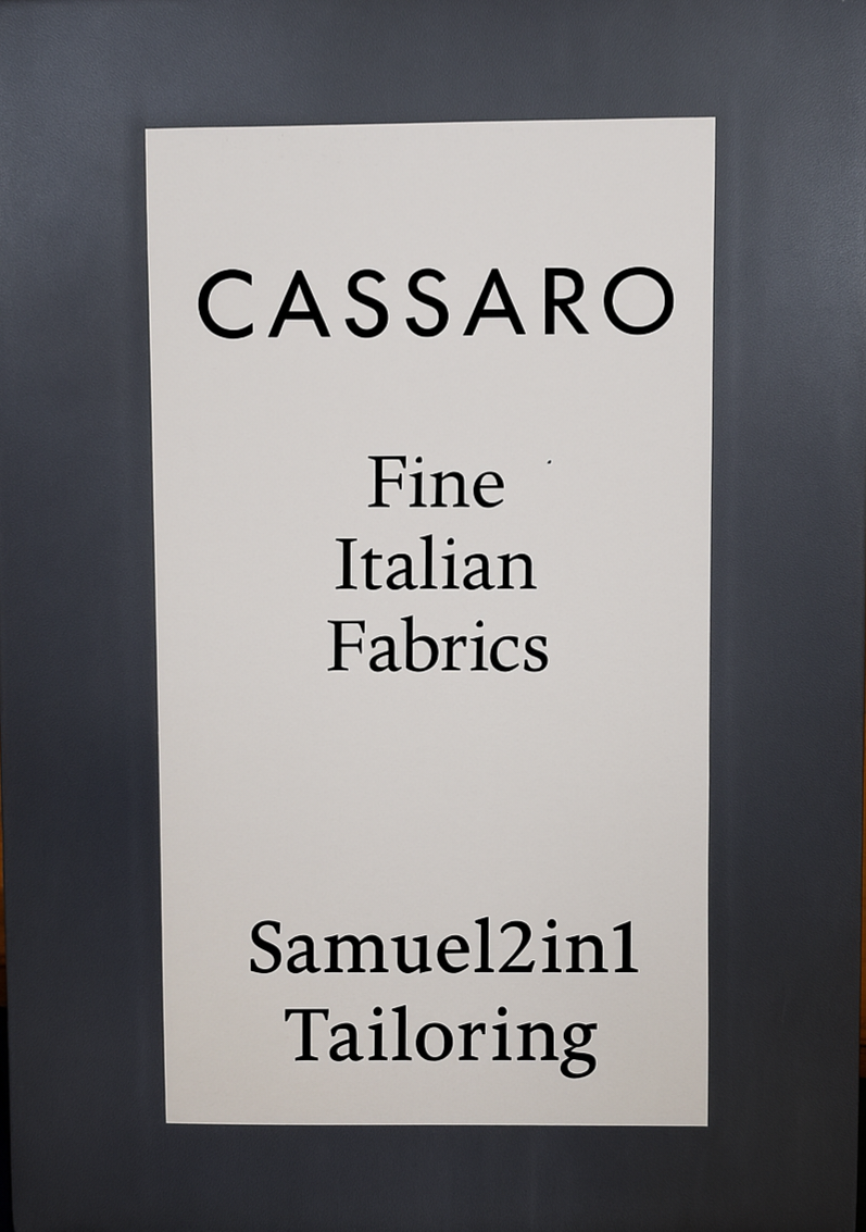 DEEP NAVY – CR60#14 Cassaro Fine Italian Fabric