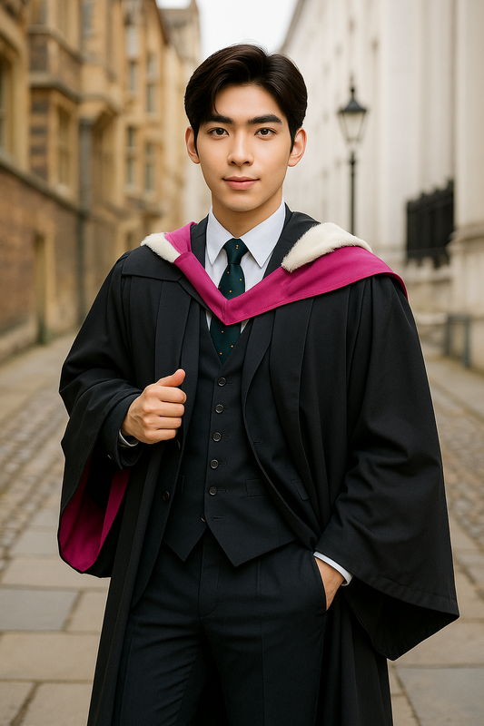 Cambridge University – Dark Formal Graduation Suit