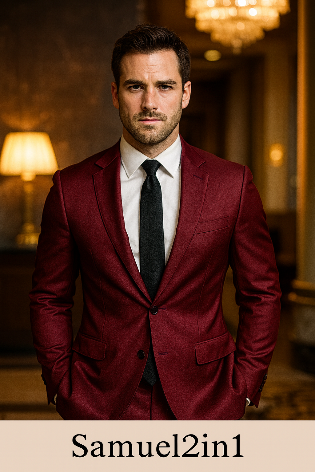 Ethan Smith Fabric - Shade Red Wine (ET50-19)