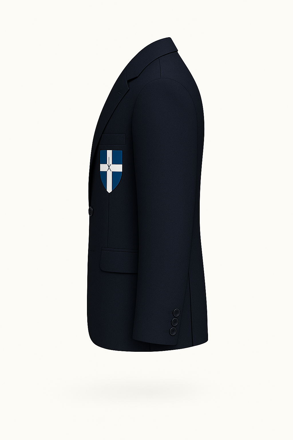 The King’s School Canterbury Blazer with Embroidered Crest – Made to Order