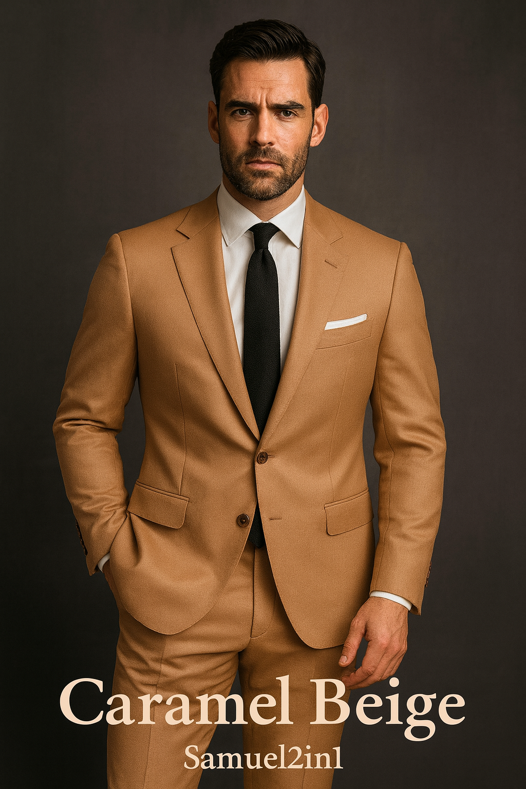 Royal Sand Suit Fabric (ET50-30)