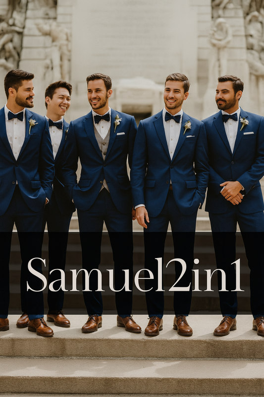 Made to Order Groomsmen Suits – Cashmere Blend Wool | Perfect Fit & Group Discoun