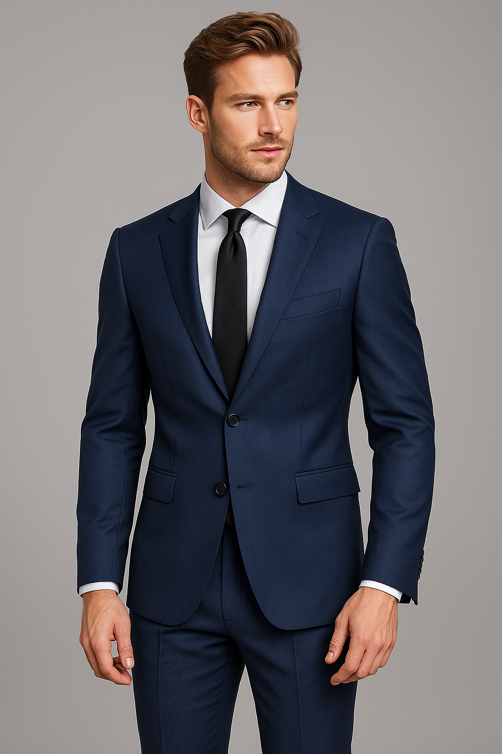 DEEP NAVY – CR60#14 Cassaro Fine Italian Fabric