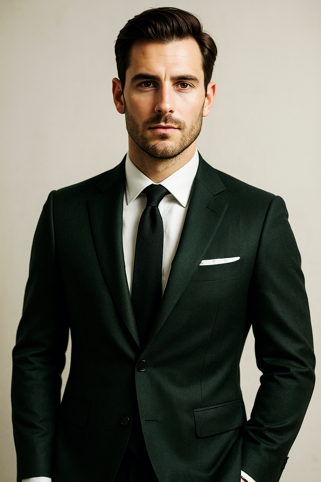 DEEP FOREST GREEN – CR60#27 Cassaro Fine Italian Fabric