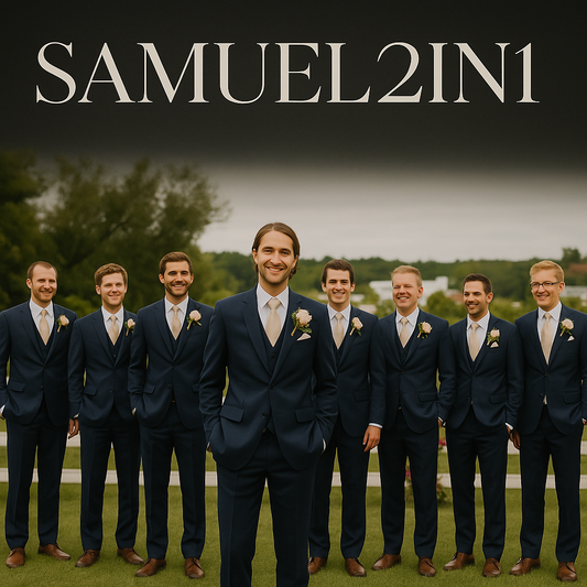 Made to Order Groomsmen Suits – Cashmere Blend Wool | Perfect Fit & Group Discount